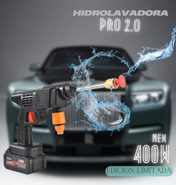 Hidrolavadora PRO 2 Premium – Inalámbrica 48V | Edición Limitada 2025