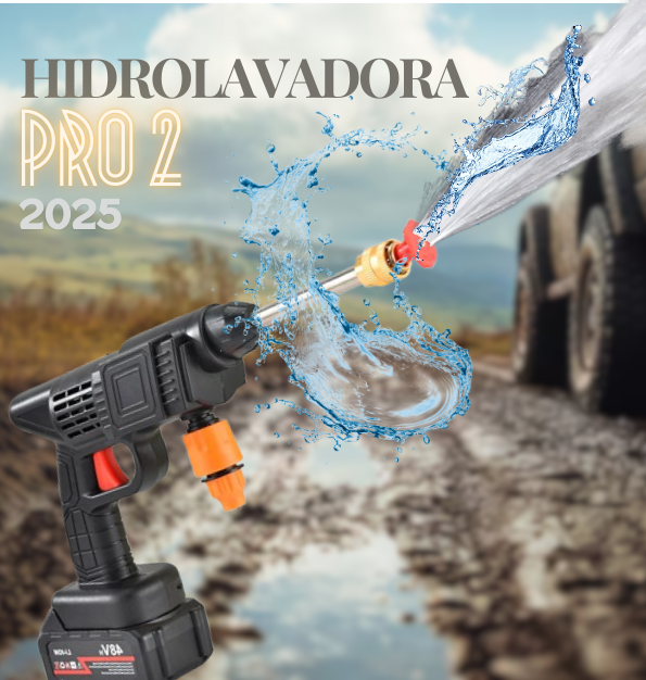 Hidrolavadora PRO 2 Premium – Inalámbrica 48V | Edición Limitada 2025