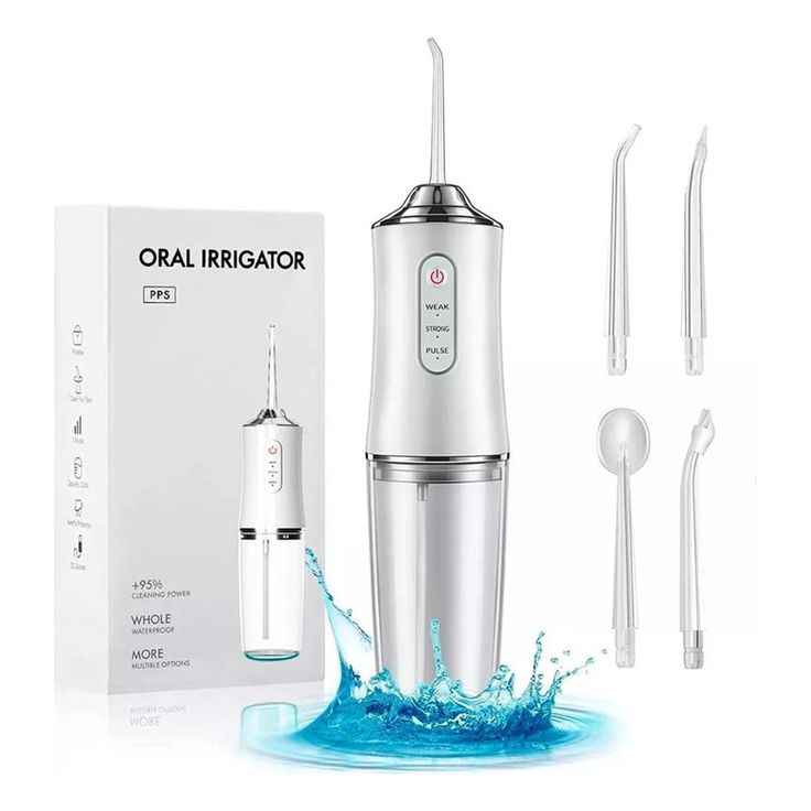 Irrigador Bucal Portátil Limpieza Dental