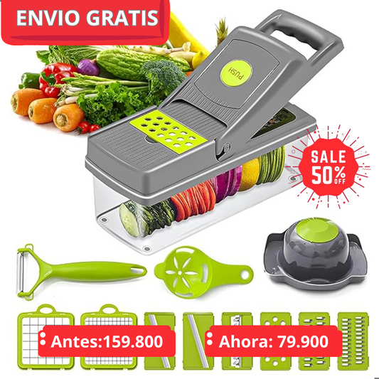 Pica Todo 14 en 1 ORIGINAL! Nicer Dicer