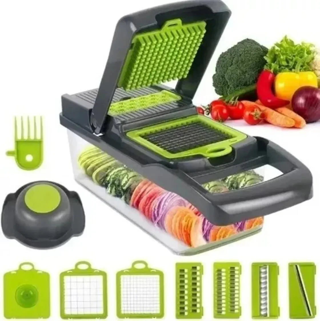 Pica Todo 14 en 1 ORIGINAL! Nicer Dicer